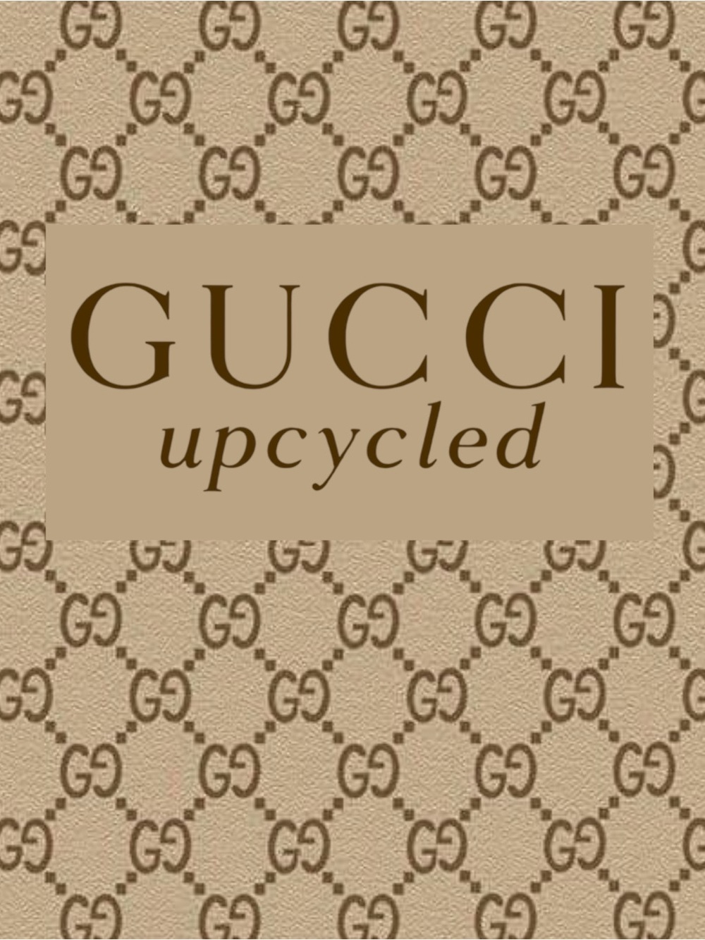 Upcycled Gucci GG classic monogram bag into barrettes set clips - Picture 3 of 5
